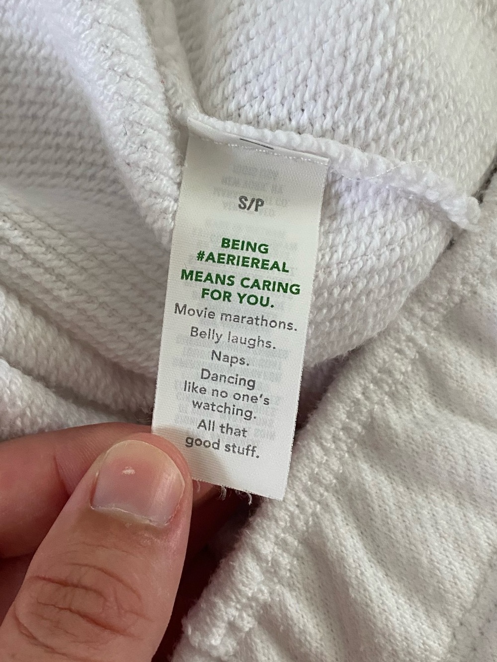 Aerie White Lounge Shorts - Picture 3 of 6
